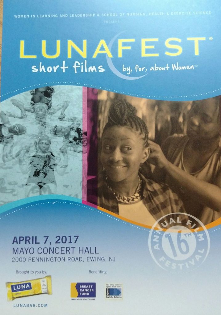 lunafest short films event poster